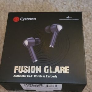 Cystereo Fusion Glare Earbuss NIB!